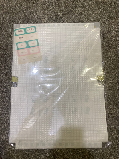 3026 Transparent Paper Sticker Book Cover Film Clear Matte for Craft 10Pcs (47 × 34 cm, A-4 Size)