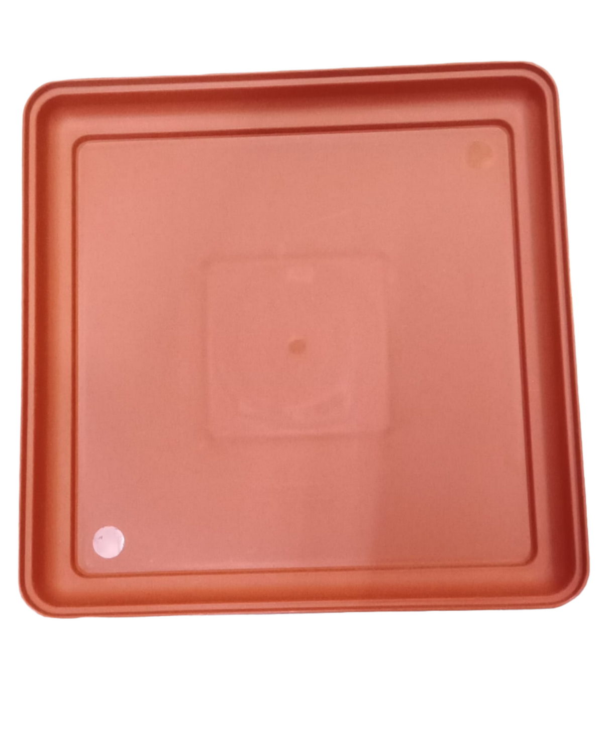 AM0934 Flower Pot Square Plastic Plant 10 Inch Saucer Tray Plant Pot