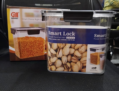 AM2266 Smart Lock Airtight Food Storage Container 2500ml
