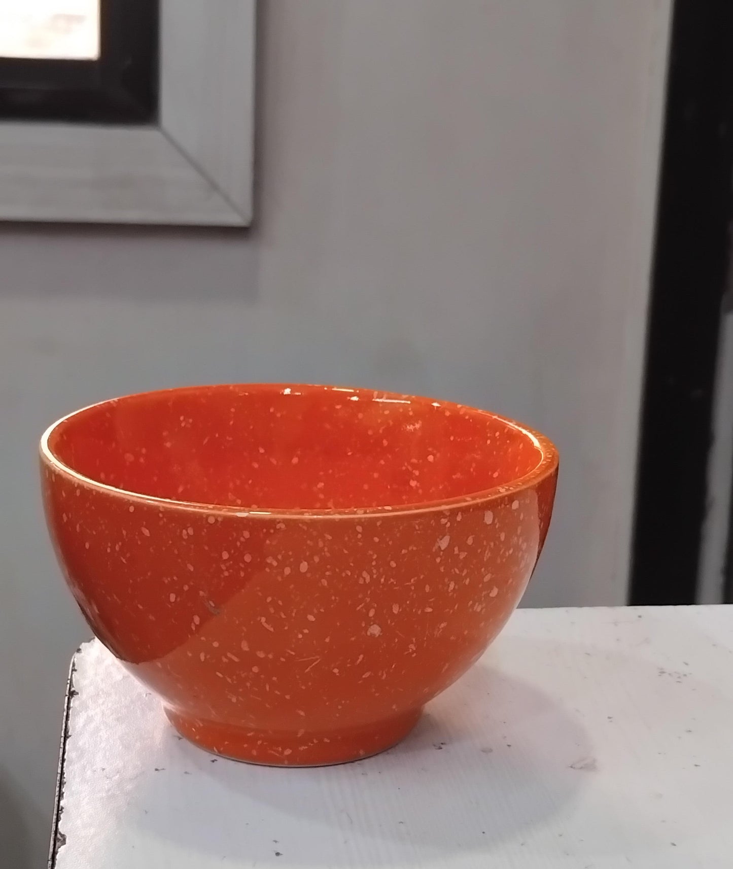 AM3015 Ceramic Soup Bowl Set of 1 for Serving Pasta, Noodle, Maggi, Microwave Safe Salad Bowl, Mixing Bowl for Snacks Multicolour