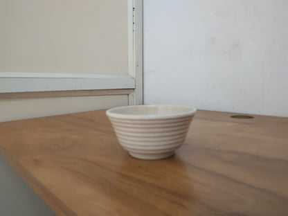 AM3231 Melamine Premium White Dotted Cereal Serving Bowls