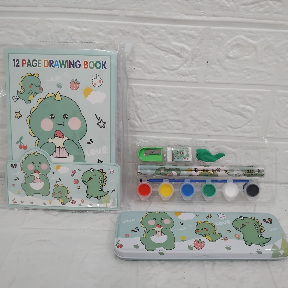 AM3434 8Pcs Stationary Gift Set Painting Set For Girls And Boys