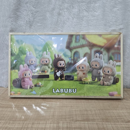 AM7059 LABUBU The Monsters Collection Wooden Foldable Laptop & Study Table