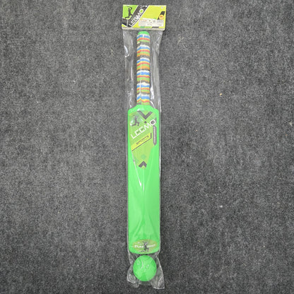 AM7071 LEEMO Championship Plastic Cricket Bat & Ball Set (Size 5)