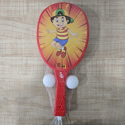 AM7078 Kid's Cartoon Table Tennis Set (2 Paddle & 2 Balls) - Big