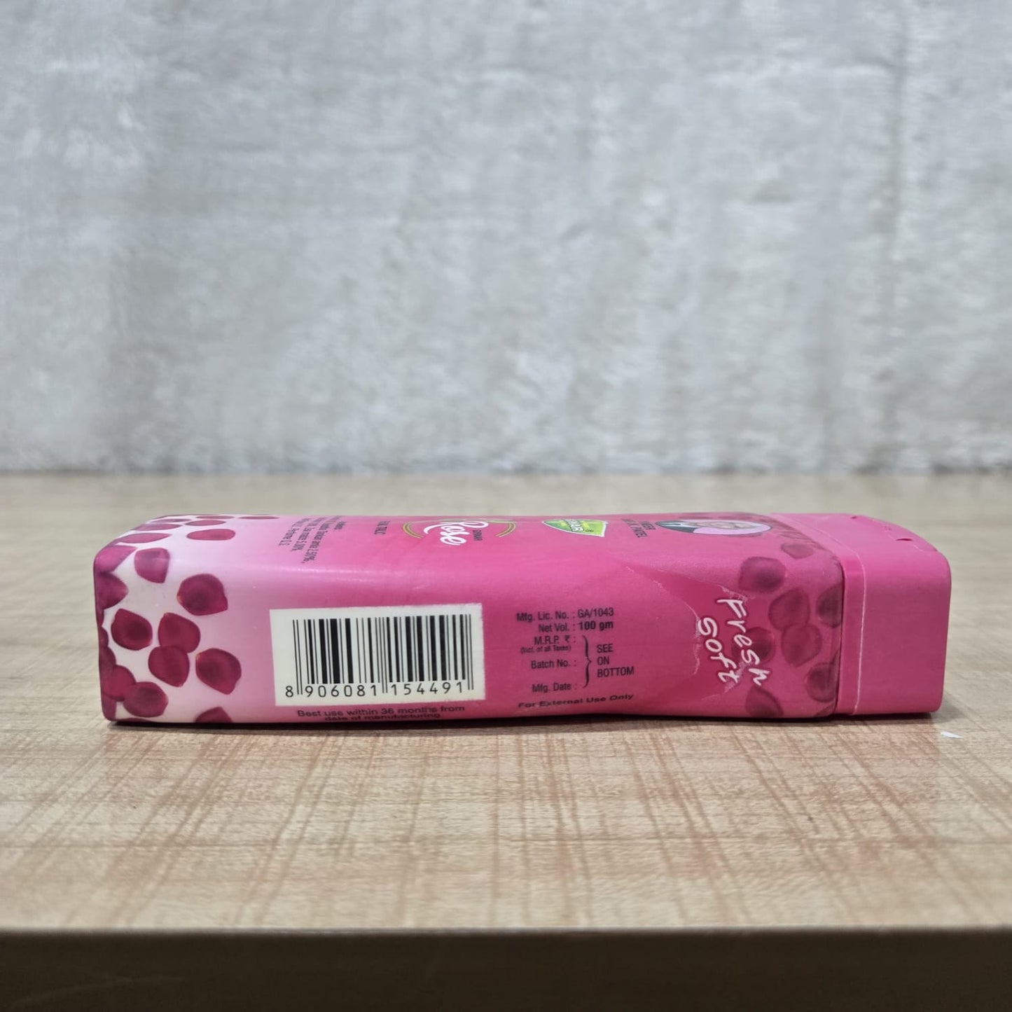 AM7084 Herbal Talc with Rose Scent Rose Herbal Talc(100gm)