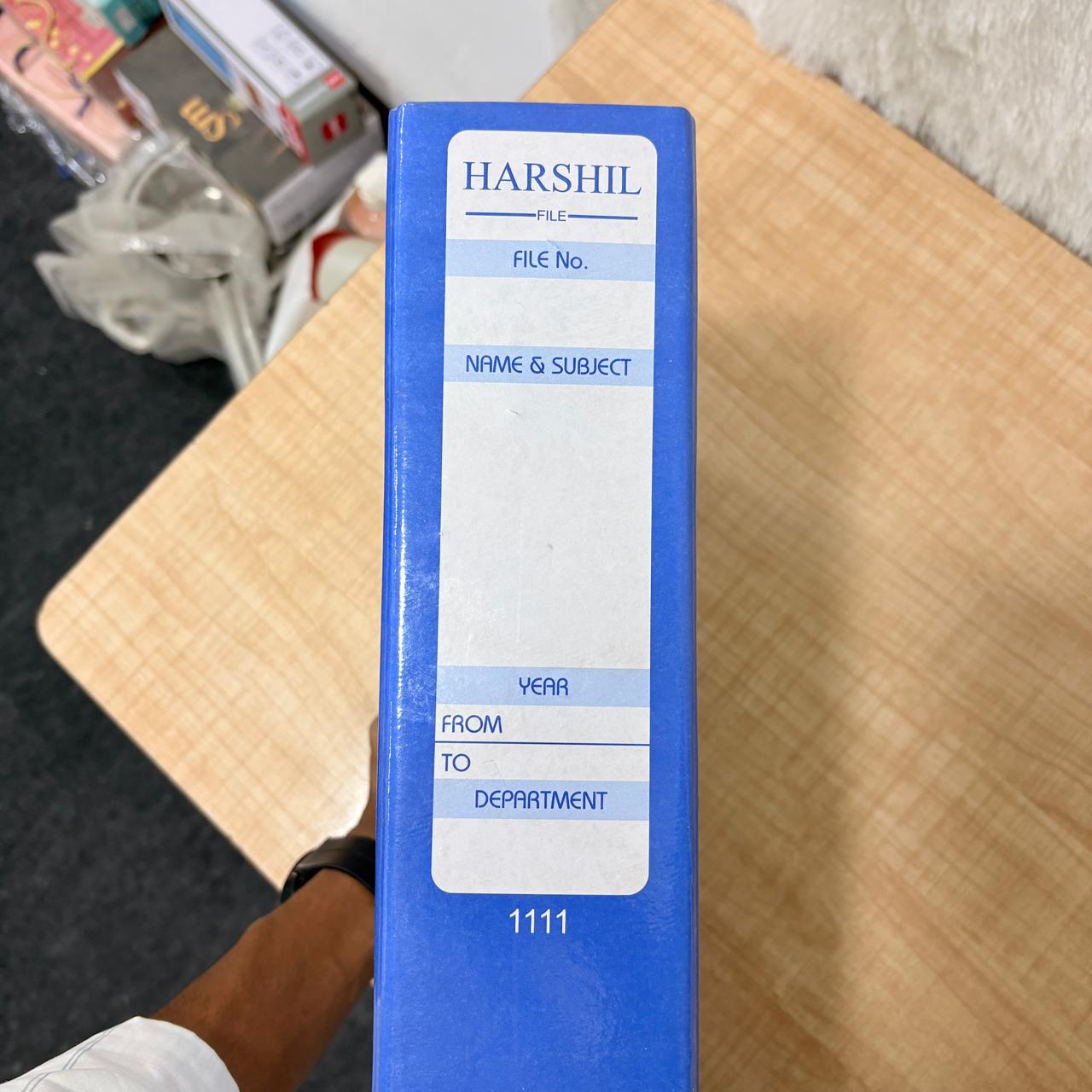 AM7134 Box File Cardboard Rexine Office Documents and Certificate