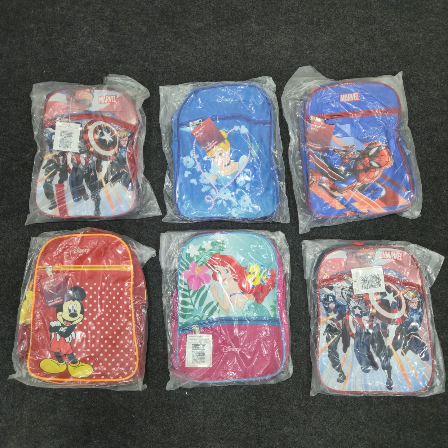 AM7137 Prioriety Mix-Design Cartoon Themed Cocomelon School Bag - (14in)
