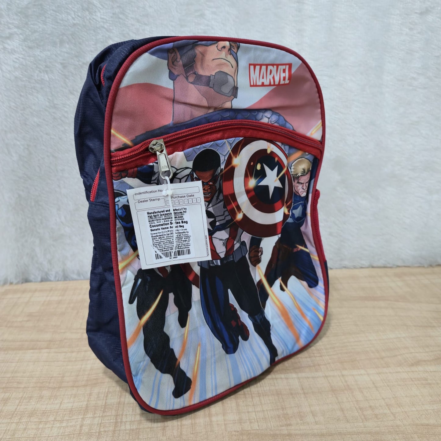 AM7137 Prioriety Mix-Design Cartoon Themed Cocomelon School Bag - (14in)