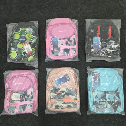 AM7138 Priority Mischief 16" Elite Warrior School Backpack - Mix Design