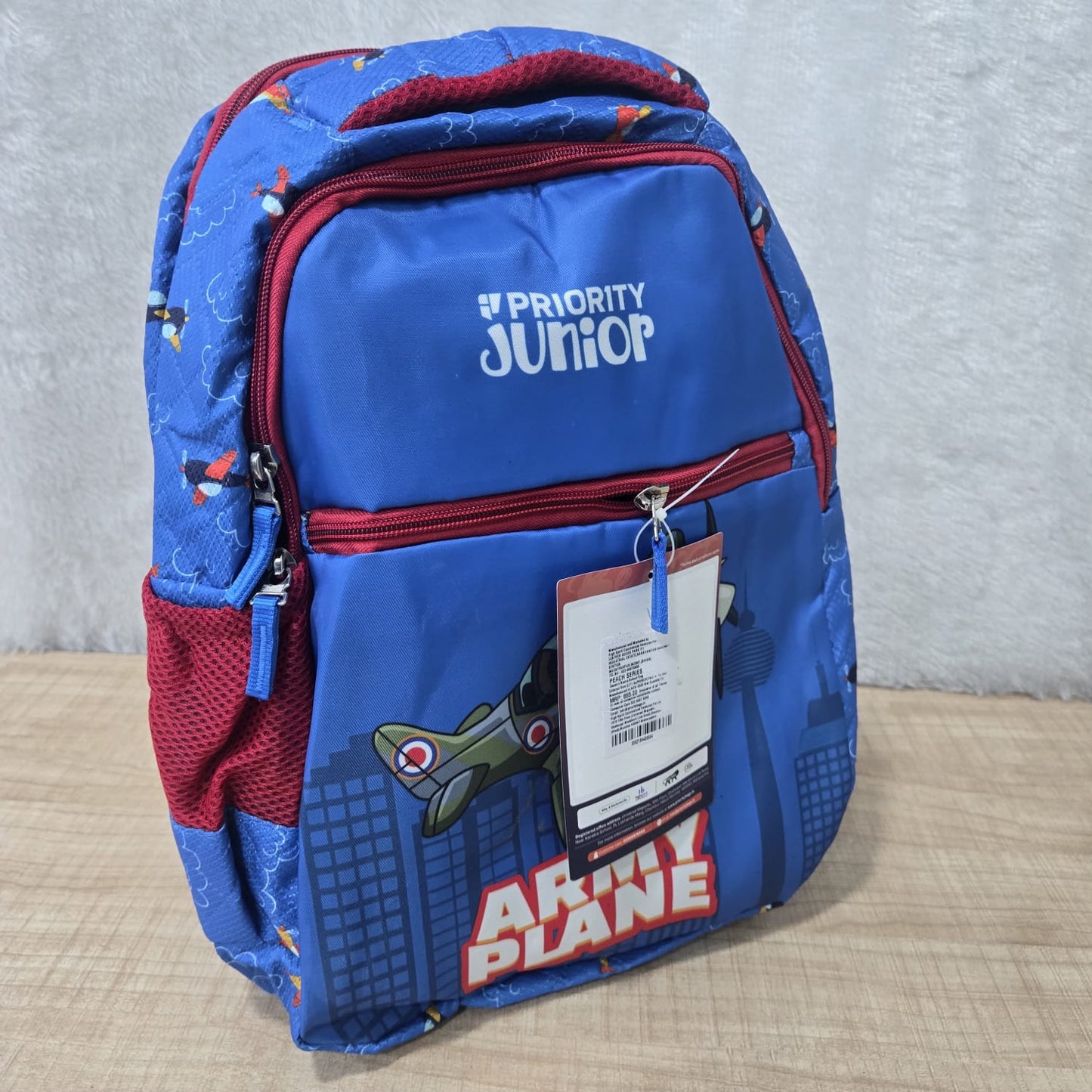 AM7142 Priority Junior Peach Series School Bag for Kids - Mix Design - (16in)