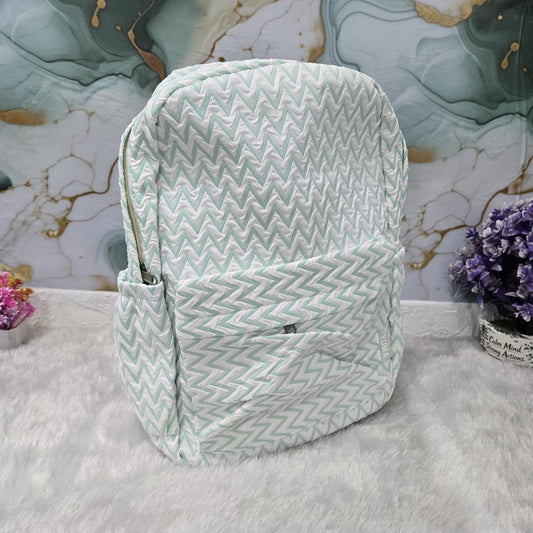 AM7176 YUMA SB79 Zig-Zag Pattern Quilted School Bag