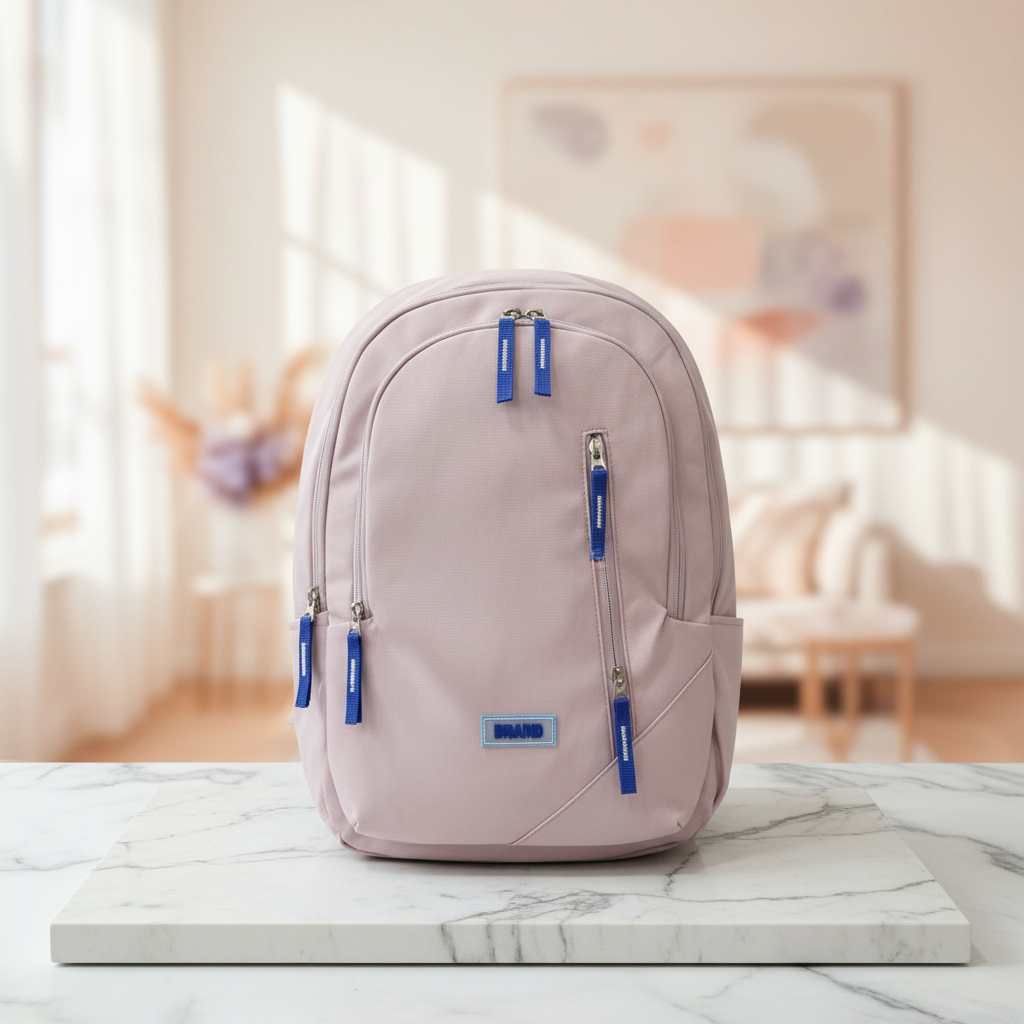 AM7180 SB105 Pastel Lavender Multipurpose School & Travel Backpack