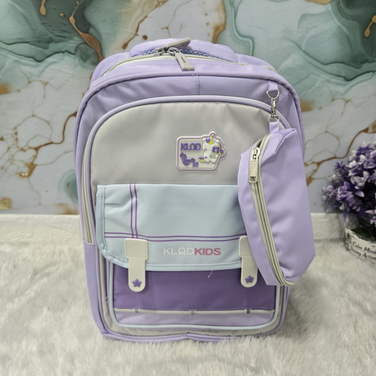AM7182 SB111 KLQD KIDS Premium 2-in-1 School Backpack