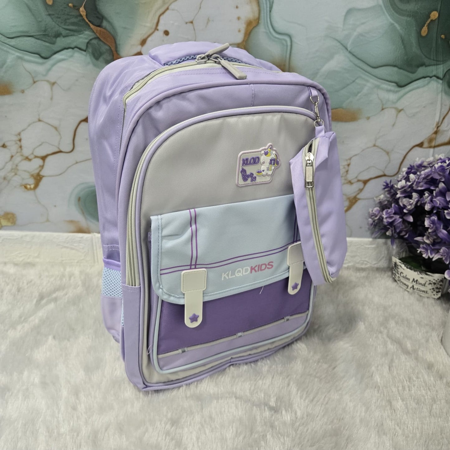 AM7182 SB111 KLQD KIDS Premium 2-in-1 School Backpack