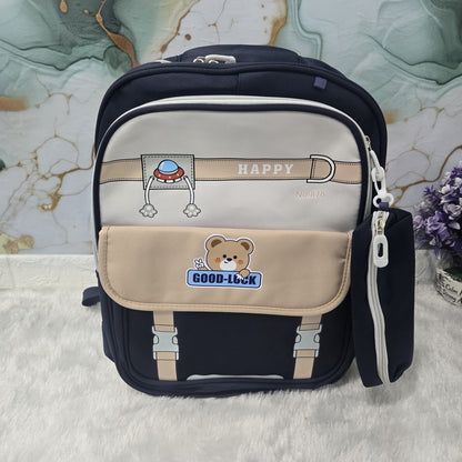 AM7186 SB107 Premium Multi-Pocket Kids' School Backpack