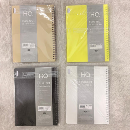 AM7198 HQ 1-Subject A5 Spiral Diary (Mix-Colour, 160 Pages)