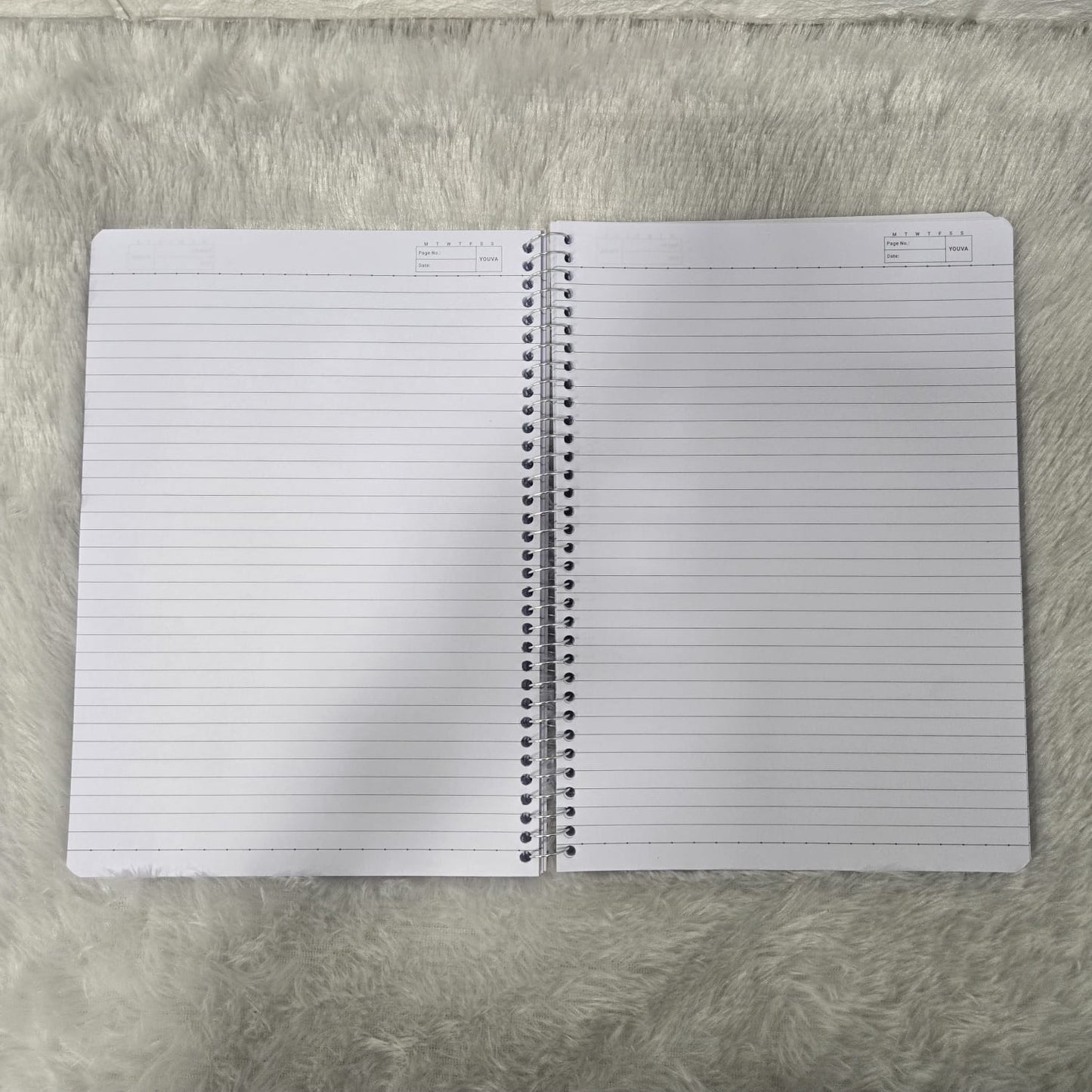 AM7200 Youva Spiral Long Notebook - A4, Single Line (300 Pages)