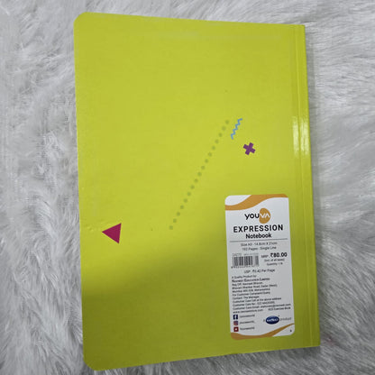 AM7201 Youva Expression A5 Diary - 192 Pages (Single Line)