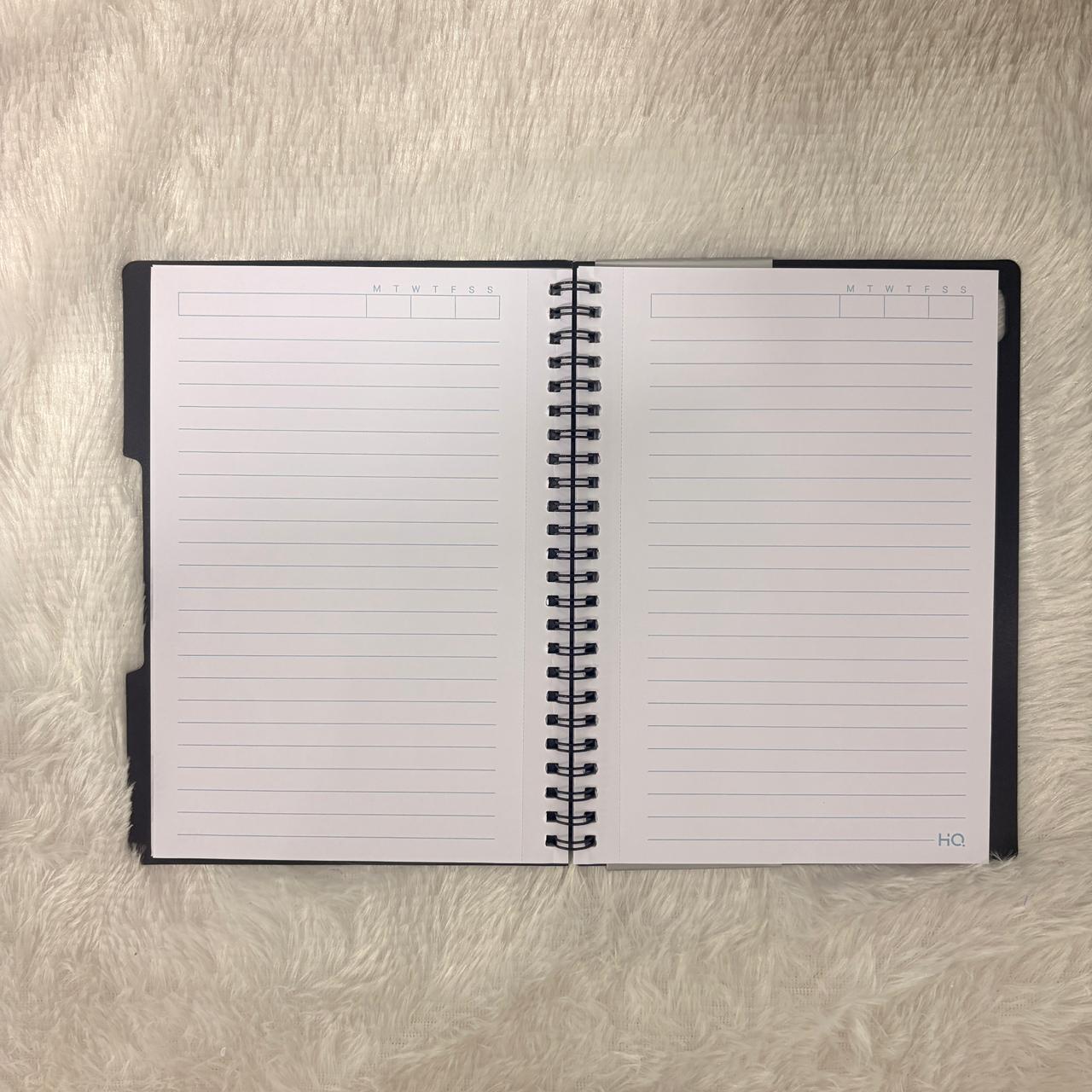 AM7198 HQ 1-Subject A5 Spiral Diary (Mix-Colour, 160 Pages)