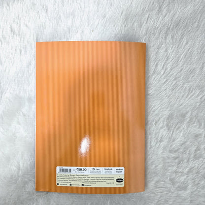 AM7212 Youva Brown Medium Square Jumbo Notebook - 172pg (Pack Of 12n)