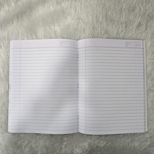 AM7210 Youva Brown Single Line Jumbo Notebook - 172pg