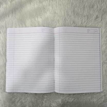AM7214 Youva Brown Single Line Jumbo Notebook - 172pg (Pack Of 12n)
