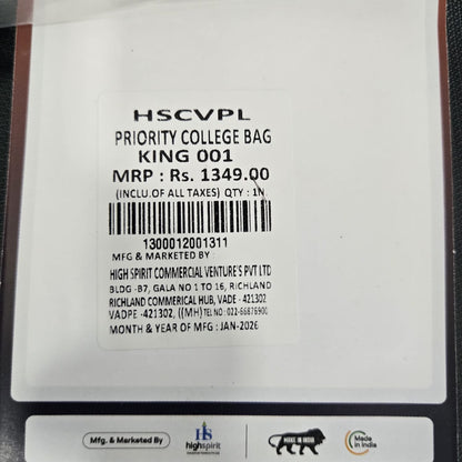 AM7226 Priority King College Backpack - mix