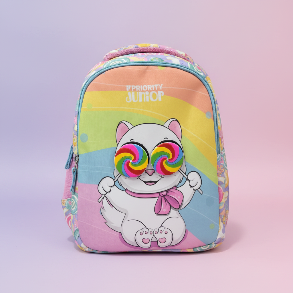 AM7228 Priority Junior Lollipop Cat Kids' Backpack