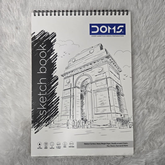 AM7241 DOMS Wiro Bound Sketch Book - A4 Size