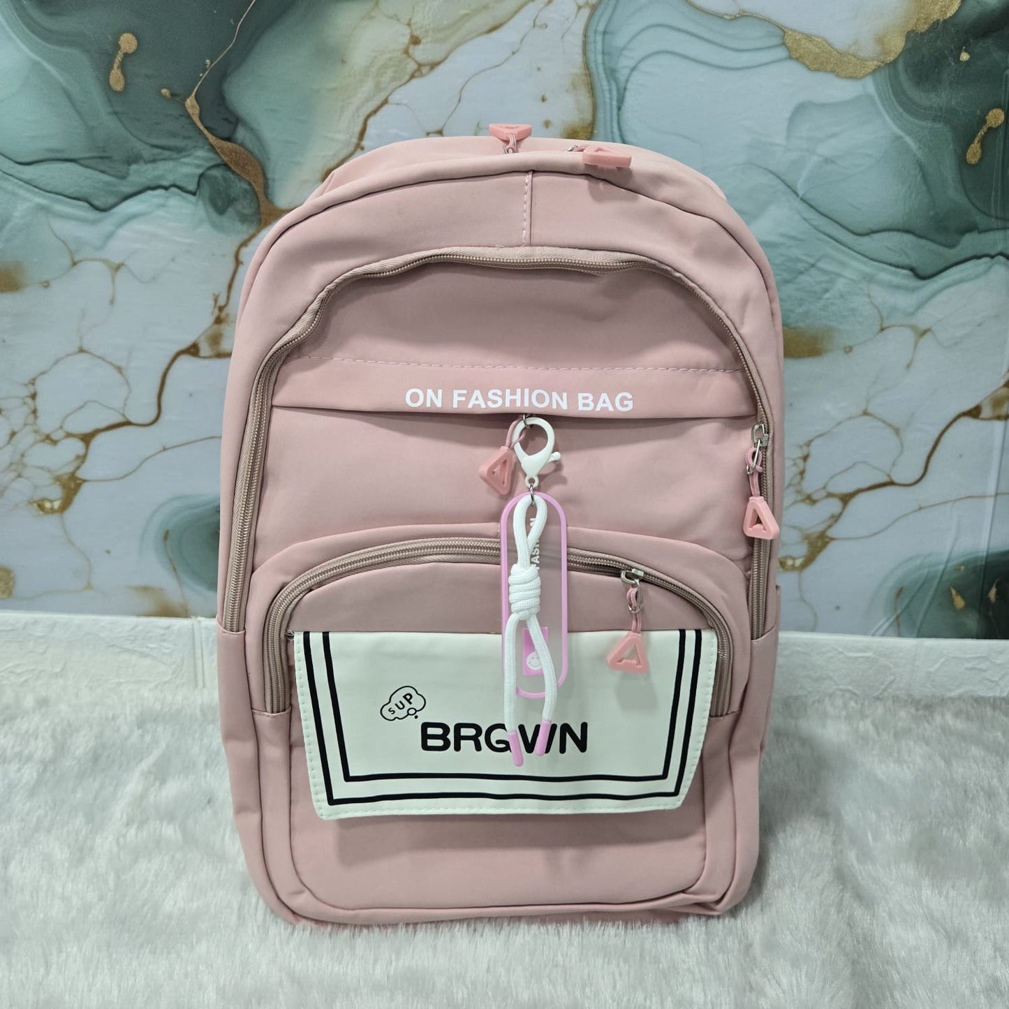 AM7245 Korean schoolbag Multi-Pocket Lightweight Backpack