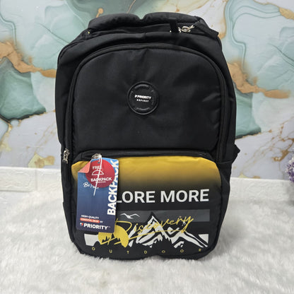 AM7260 Priority Incredible 03  Explore More Series College Backpack