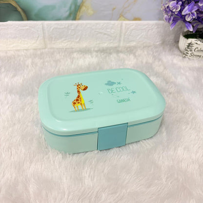AM7274 Ganesh Signet Insulated Stainless Steel Lunch Box for Kids (750ml + 140ml)