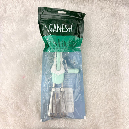 AM7284 Ganesh Insta Hand Beater - Manual Rotary Gear Blender for Kitchen