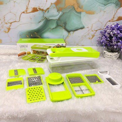 AM7286 Ganesh 14-in-One Quick Dicer & Chopper