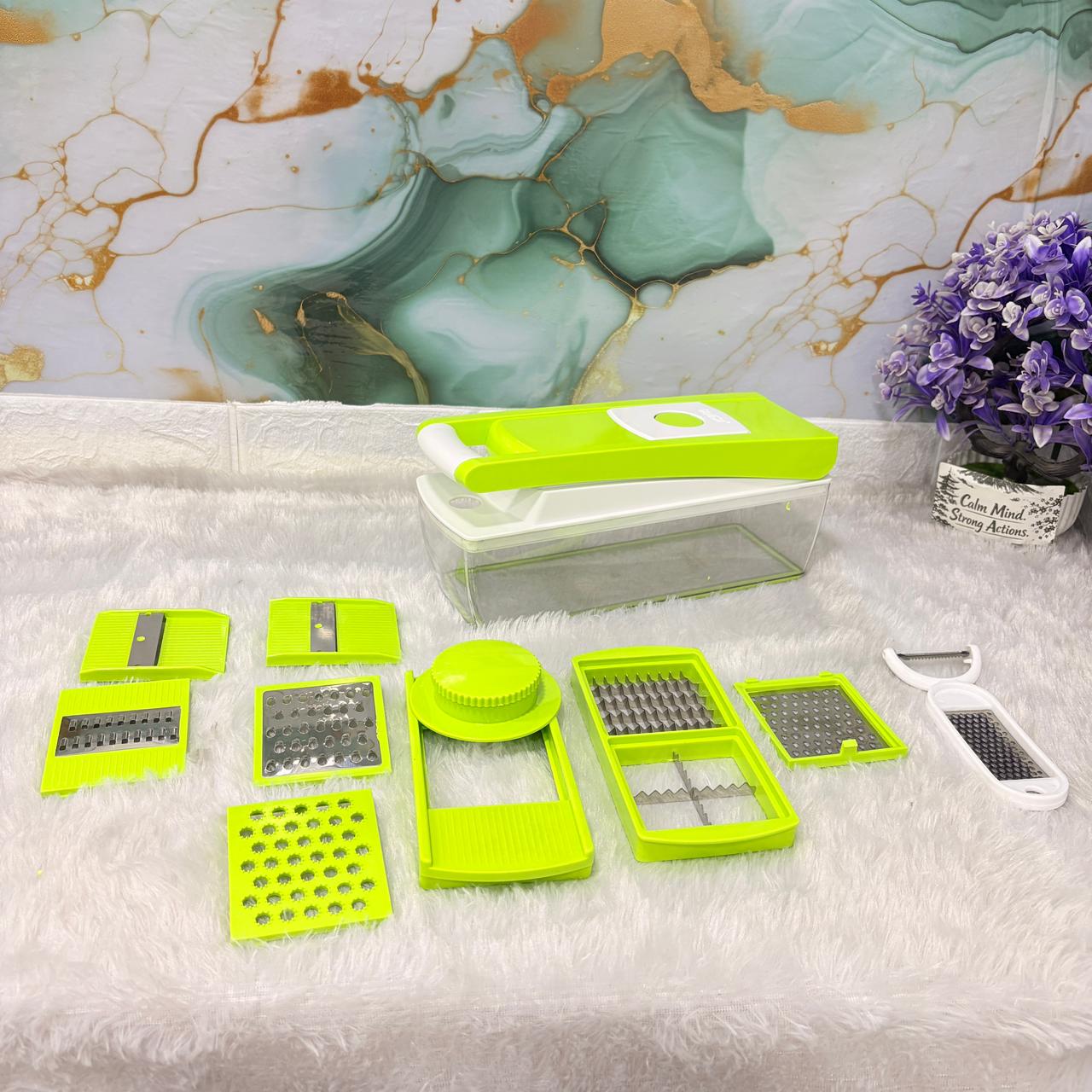 AM7286 Ganesh 14-in-One Quick Dicer & Chopper