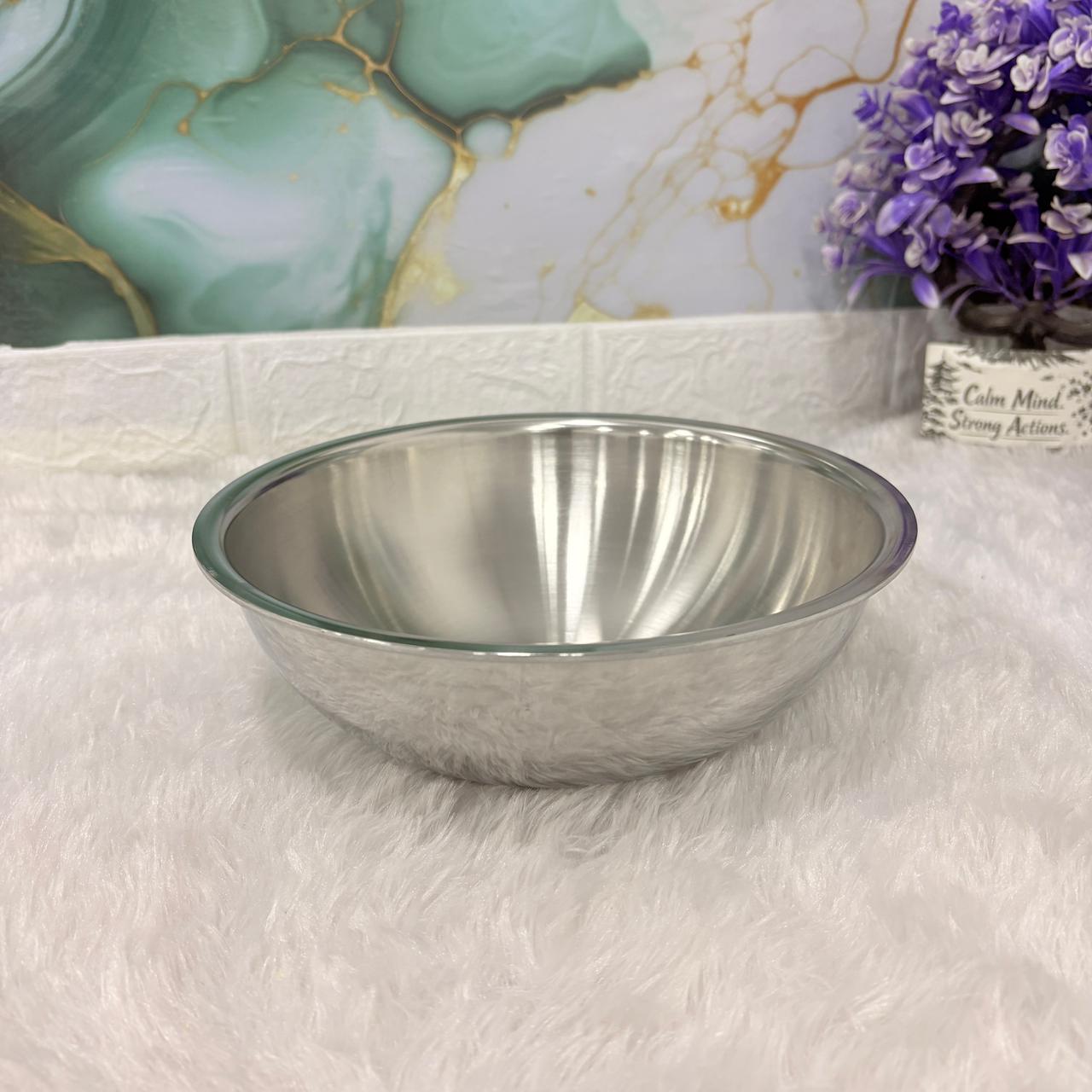 AM7295 Triply Stainless Steel Tasla – Induction Friendly & Even Heating - 20cm