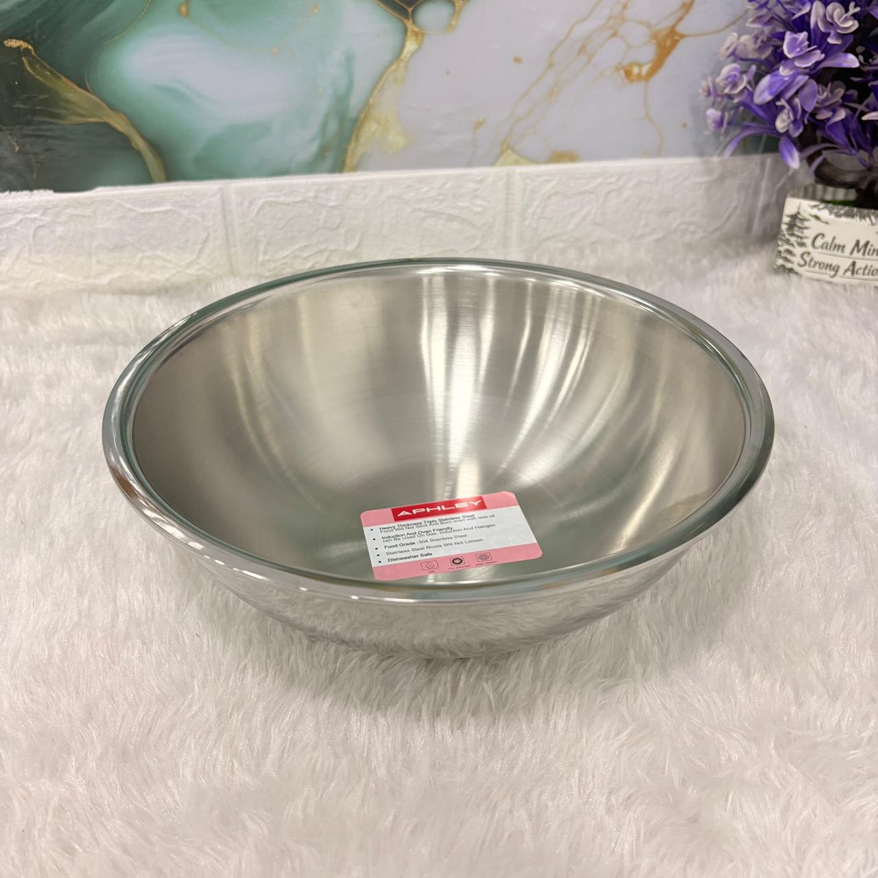 AM7297 Triply Stainless Steel Tasla – Induction Friendly & Even Heating - 24cm