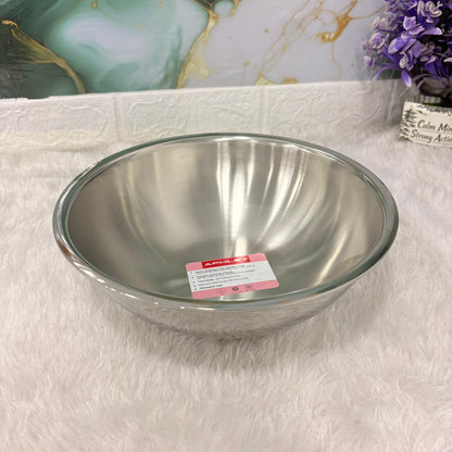 AM7297 Triply Stainless Steel Tasla – Induction Friendly & Even Heating - 24cm