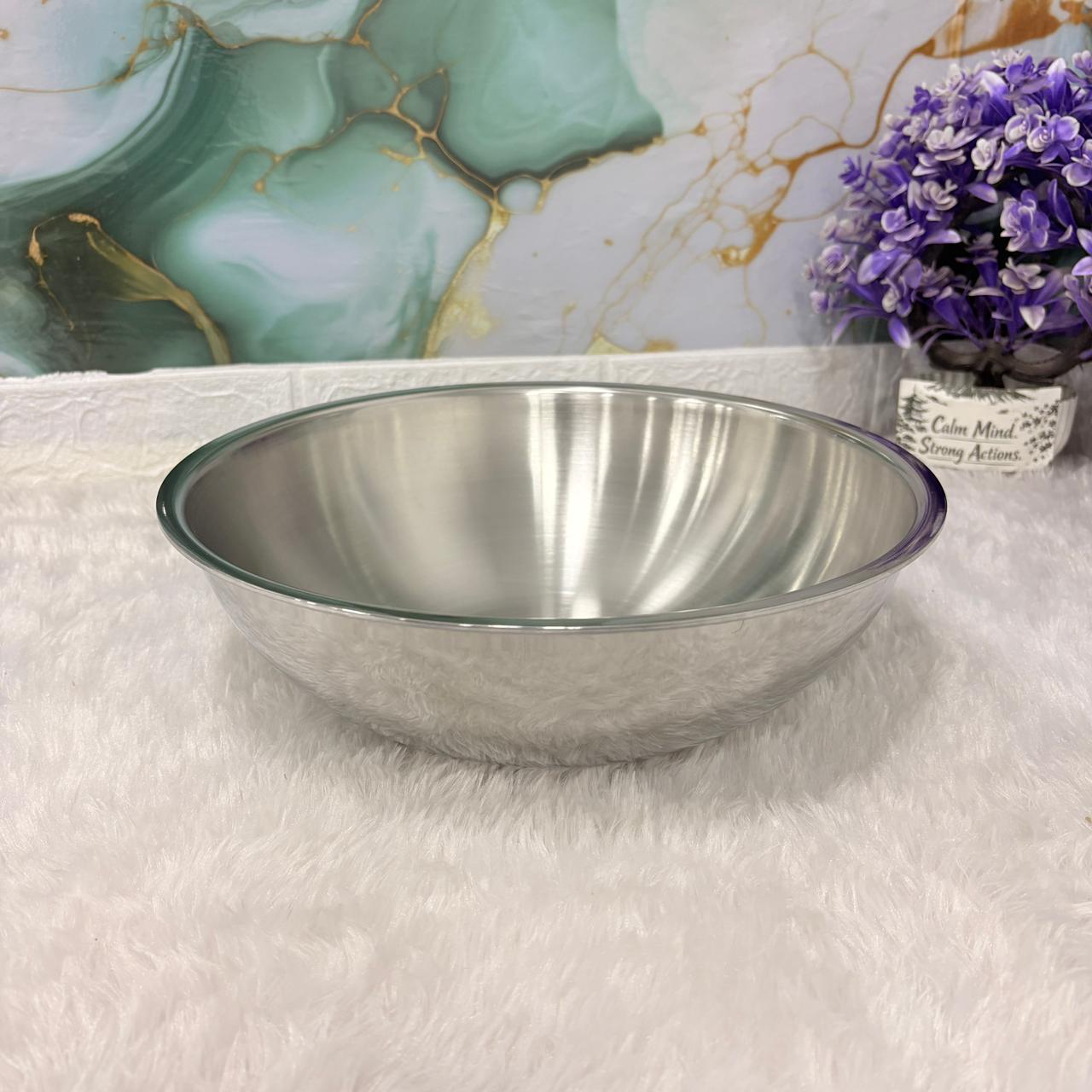 AM7299 Triply Stainless Steel Tasla – Induction Friendly & Even Heating - 28cm