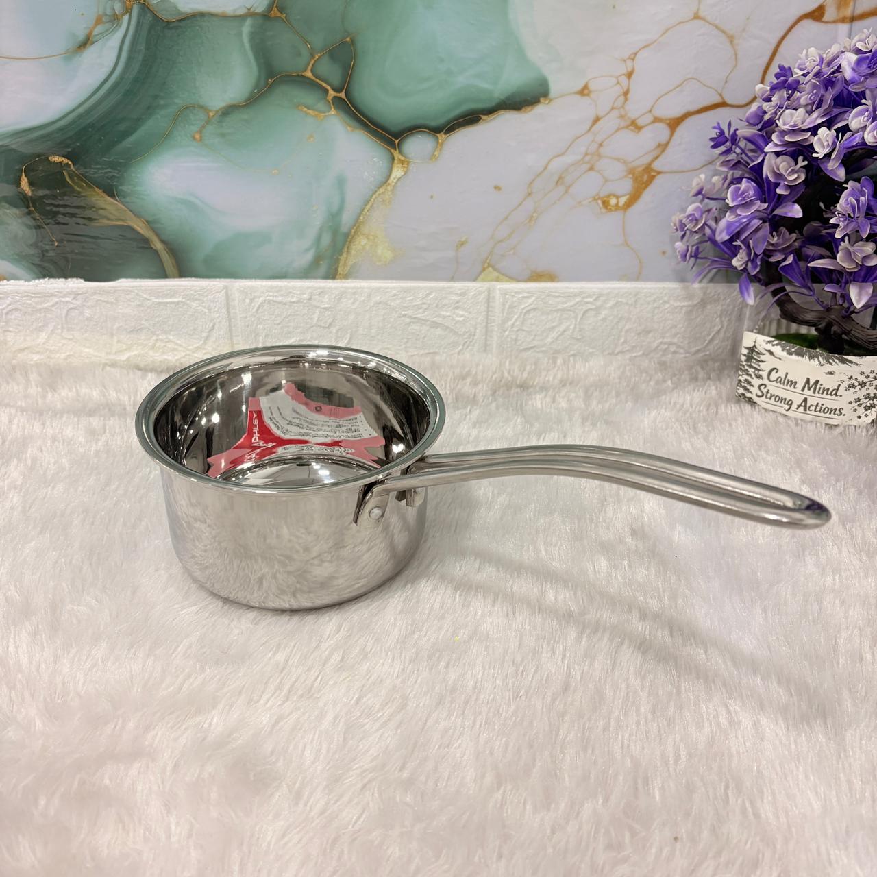 AM7302 Tri-Ply Stainless Steel Saucepan - 14cm