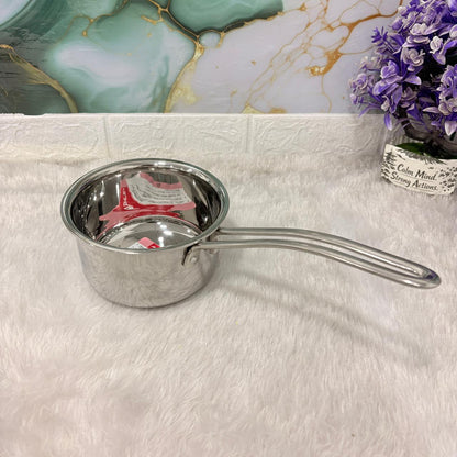 AM7302 Tri-Ply Stainless Steel Saucepan - 14cm