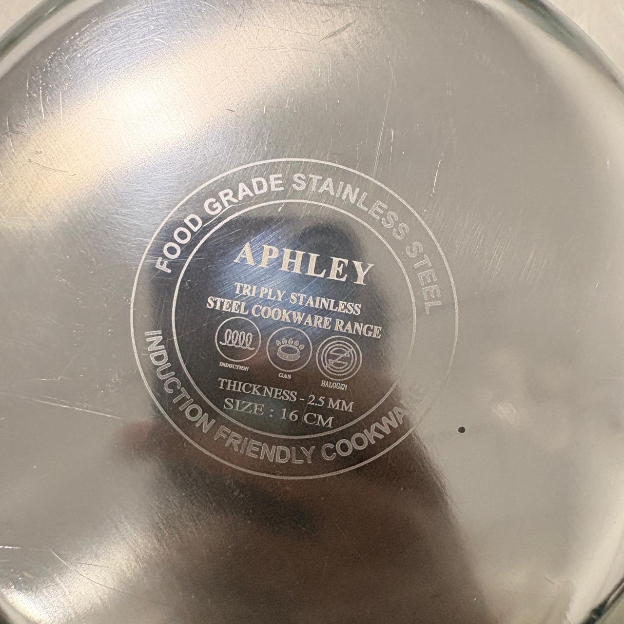 AM7303 Tri-Ply Stainless Steel Saucepan - 16cm