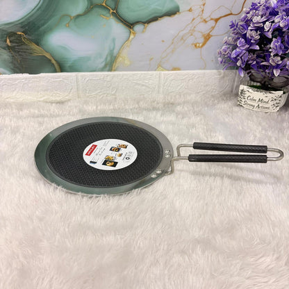 AM7305 Triply Stainless Steel Non-Stick Honeycomb Tawa - 25cm