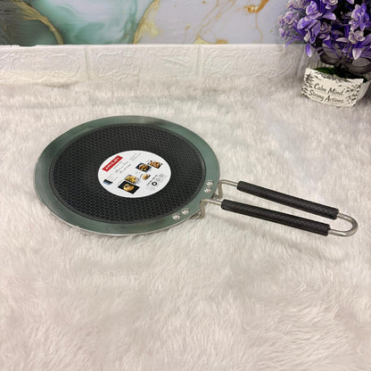 AM7305 Triply Stainless Steel Non-Stick Honeycomb Tawa - 25cm