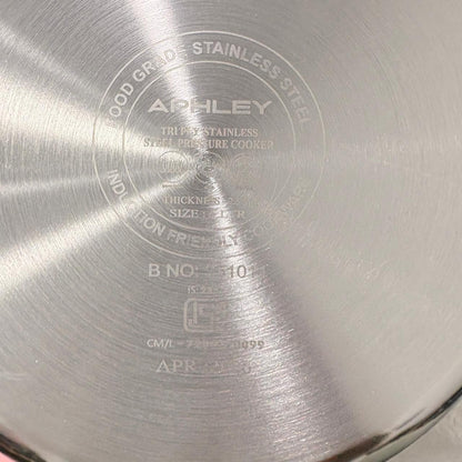 AM7309 Tri-Ply Stainless Steel Outer Lid Pressure Cooker - 5 Ltr