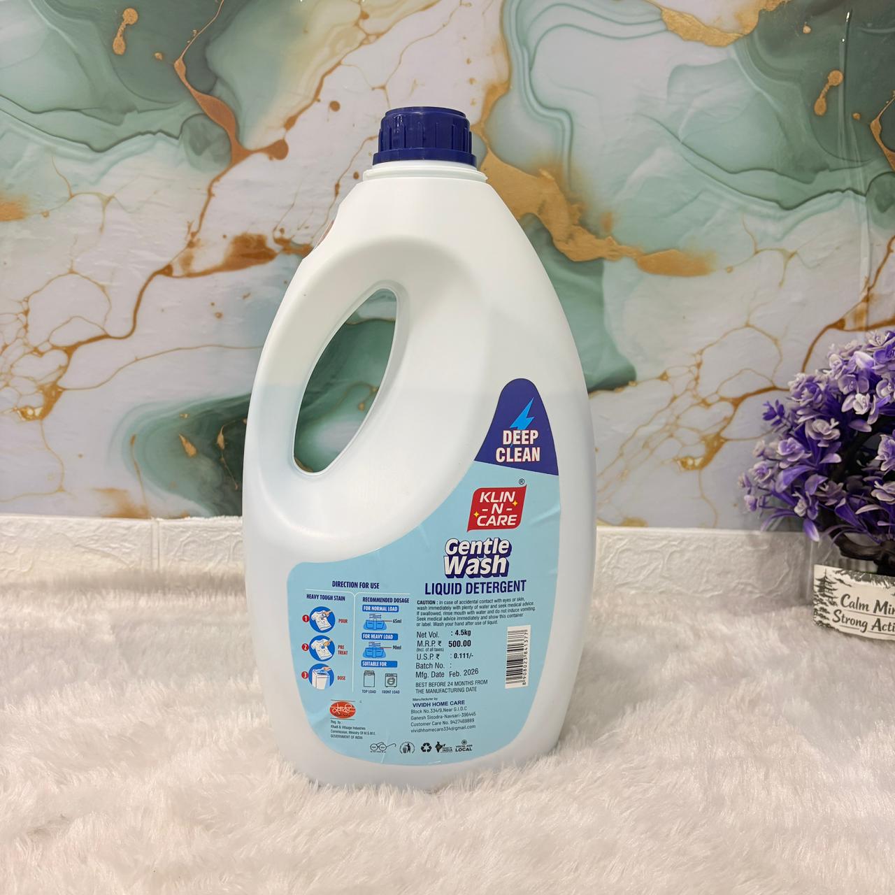 AM7313 Klin-N-Care Gentle Wash Liquid Detergent (4.5kg) – Deep Clean & Fabric Care