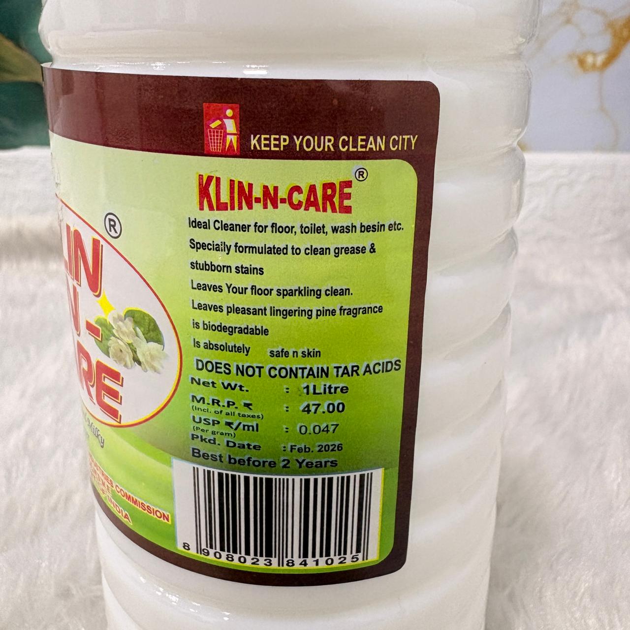 AM7316 KLIN-N-CARE Concentrated Milky Floor & Surface Cleaner (1Ltr)