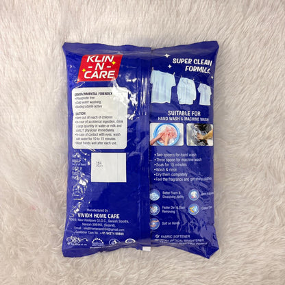 AM7322 Klin-N-Care Super Clean & Fresh Detergent Powder (1kg)