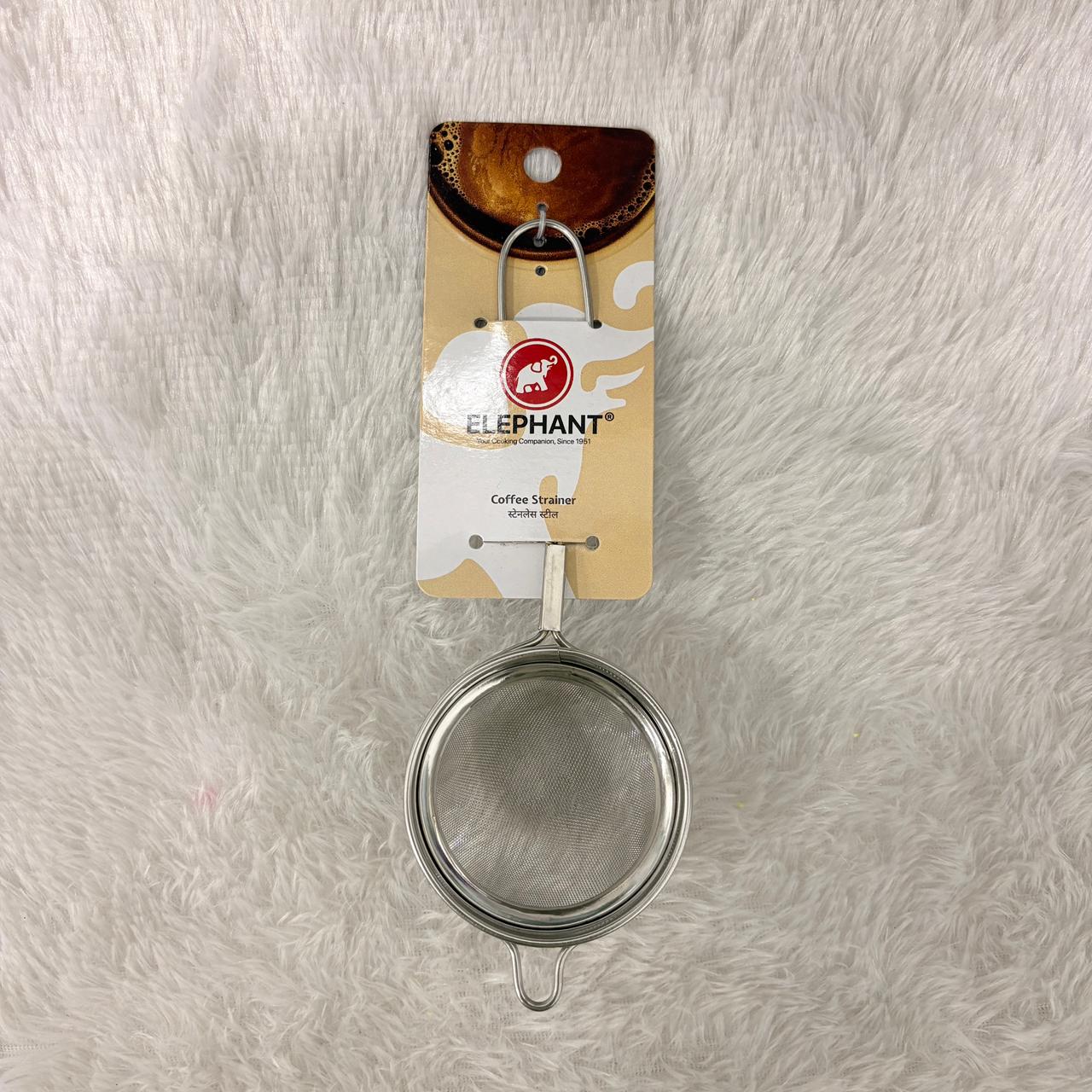AM7324 Elephant Stainless Steel Coffee & Tea Strainer - Size 2 (8 cm)